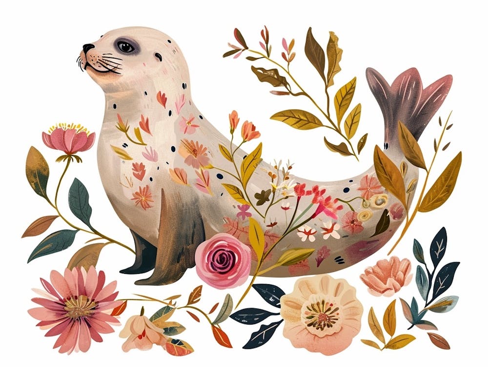 Little Floral Harp Seal 2
