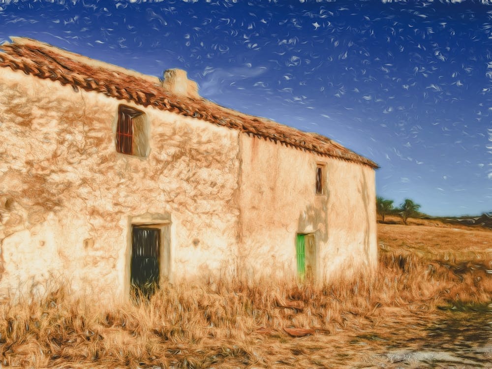 Derelict Cottages Of Andalusia