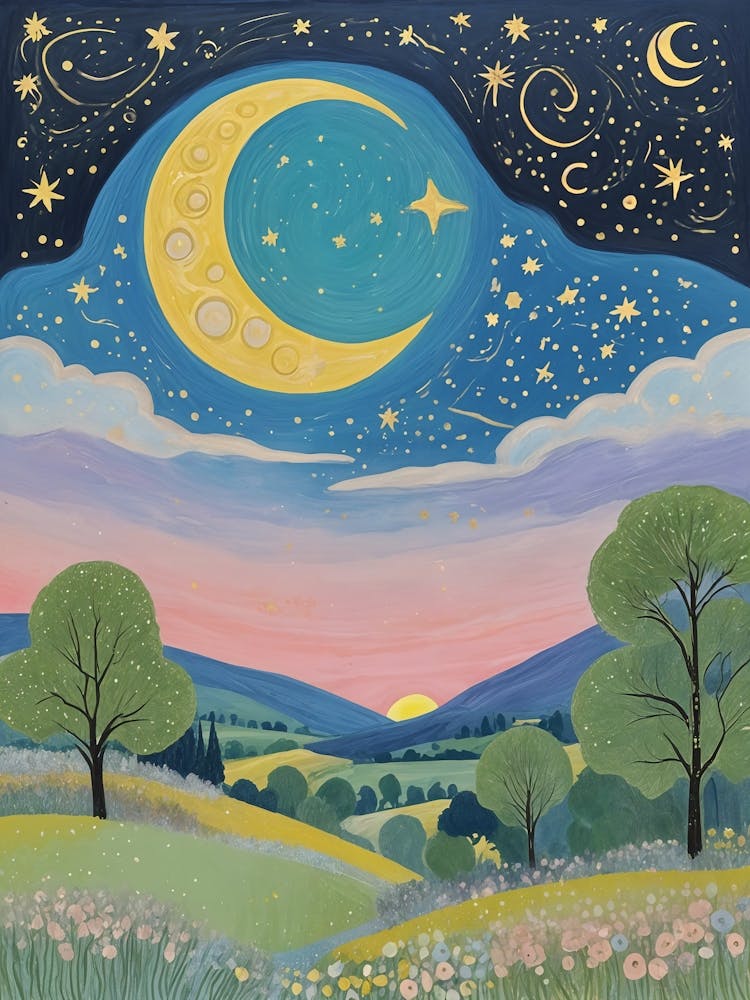 Crescent Moon's Night no2