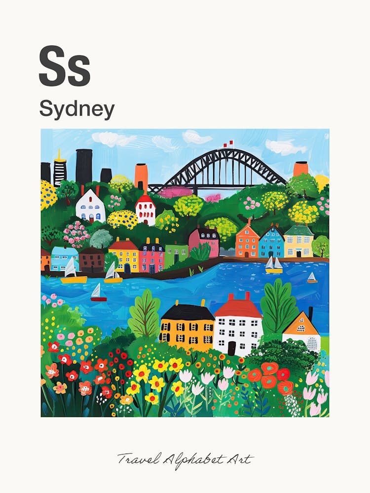 Kids Travel Alphabet  Sydney 1