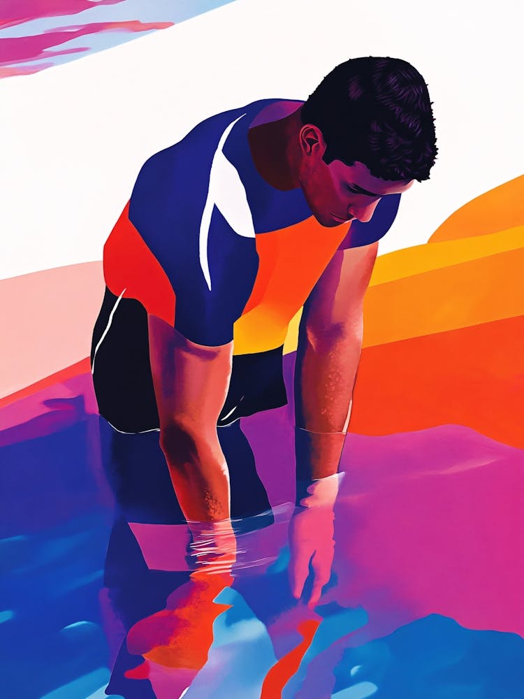 Man In Water