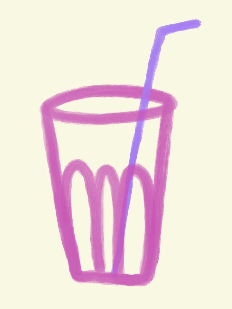 Drink With Straw