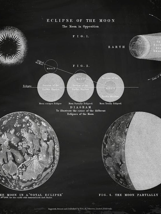 Astronomy - Vintage poster, esotericism print, spiritual, mystic 1