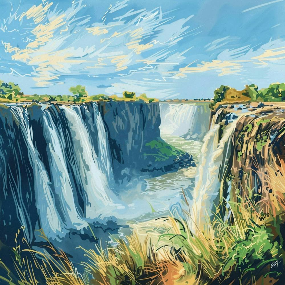 A Victoria Falls On The Zambia Zimbabwe Border E 1720100663 3