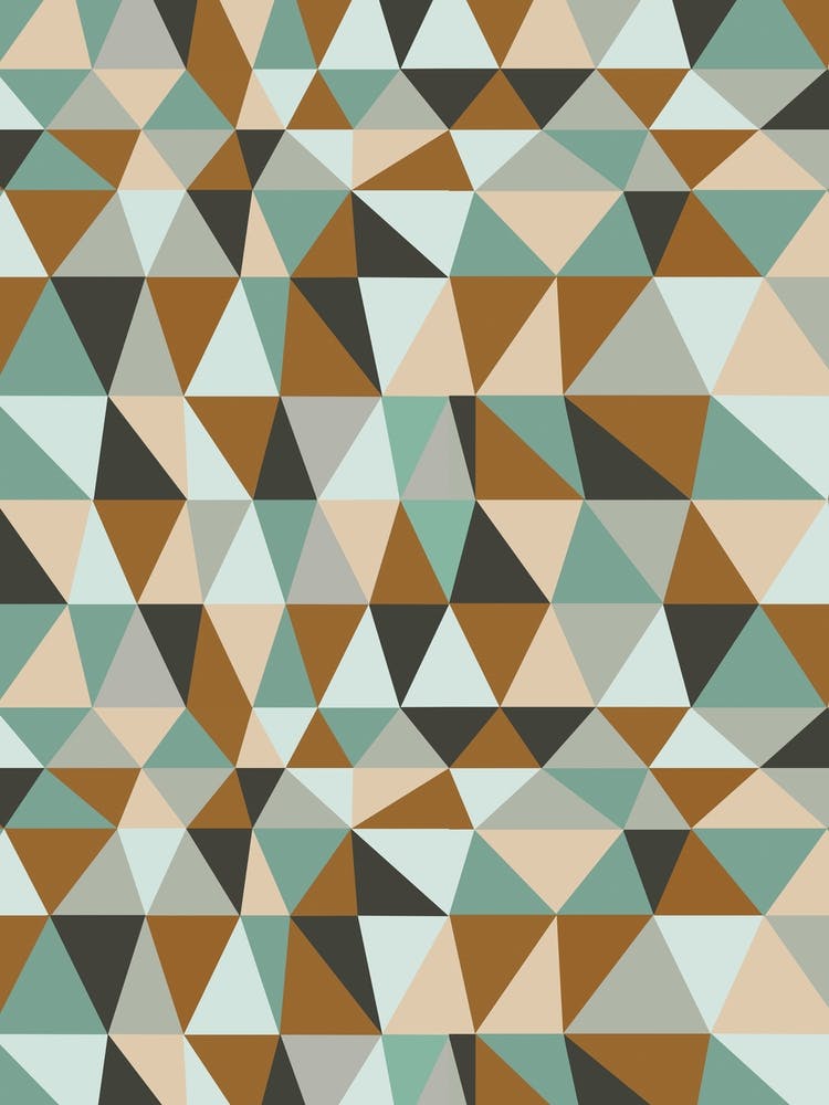 Irregular Triangles Ochre