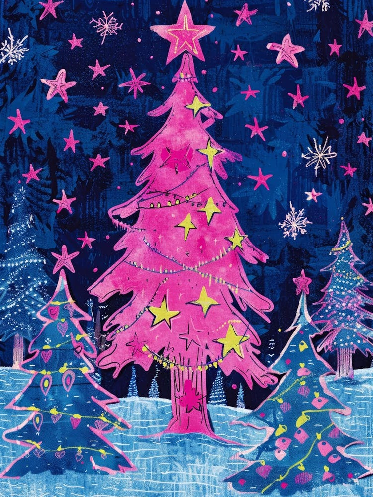 Pink Christmas Tree