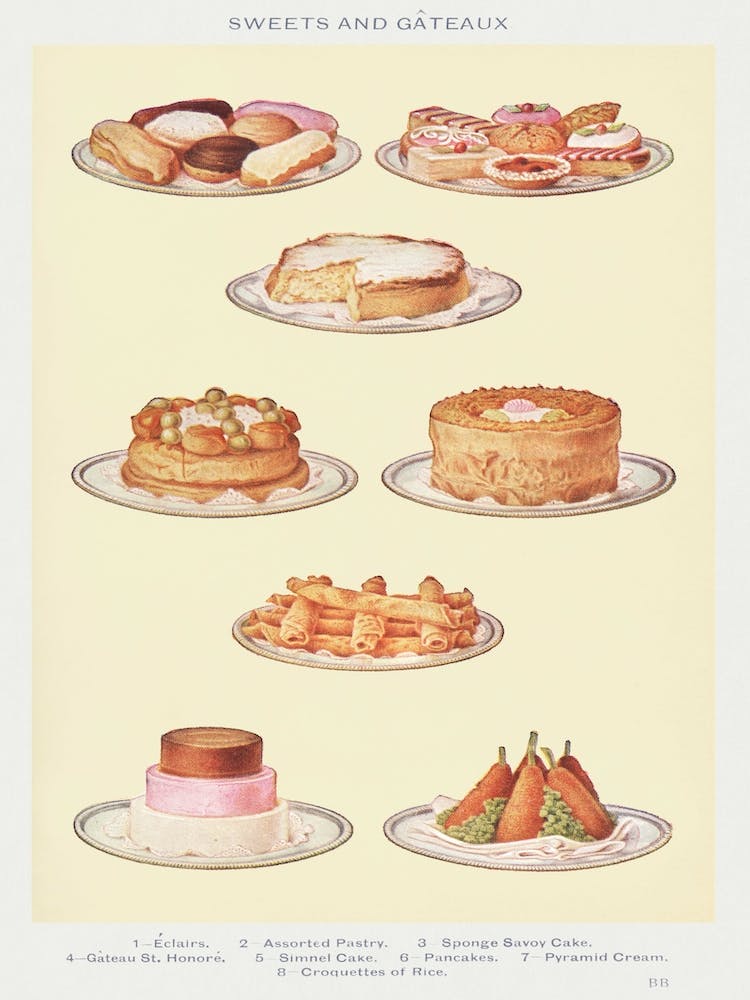 Mrs Beetons Sweets And Gâteaux