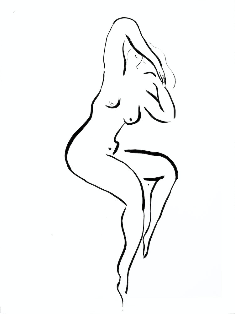 Woman silhouette III