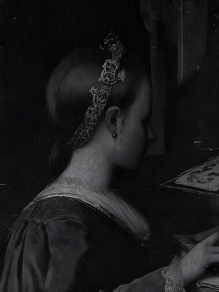 Lady Playing The Piano