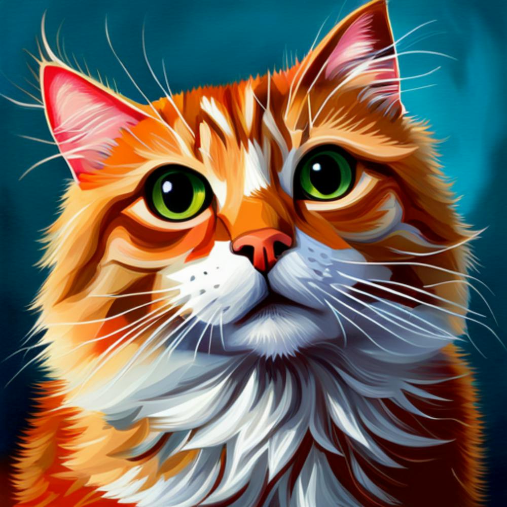 Portrait Of A Cat 3