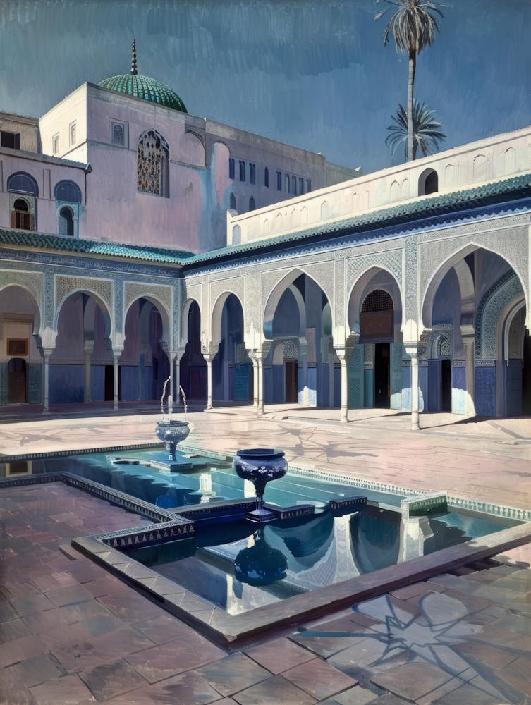 Courtyard In Morocco 2