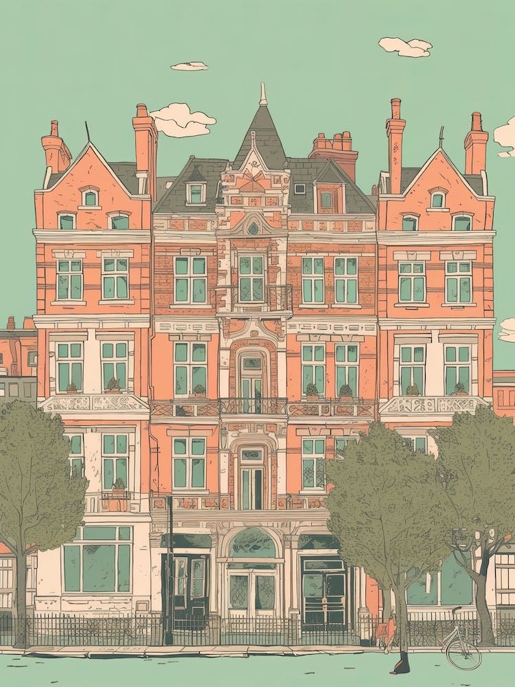 Londres Angleterre - Illustration de voyage 1