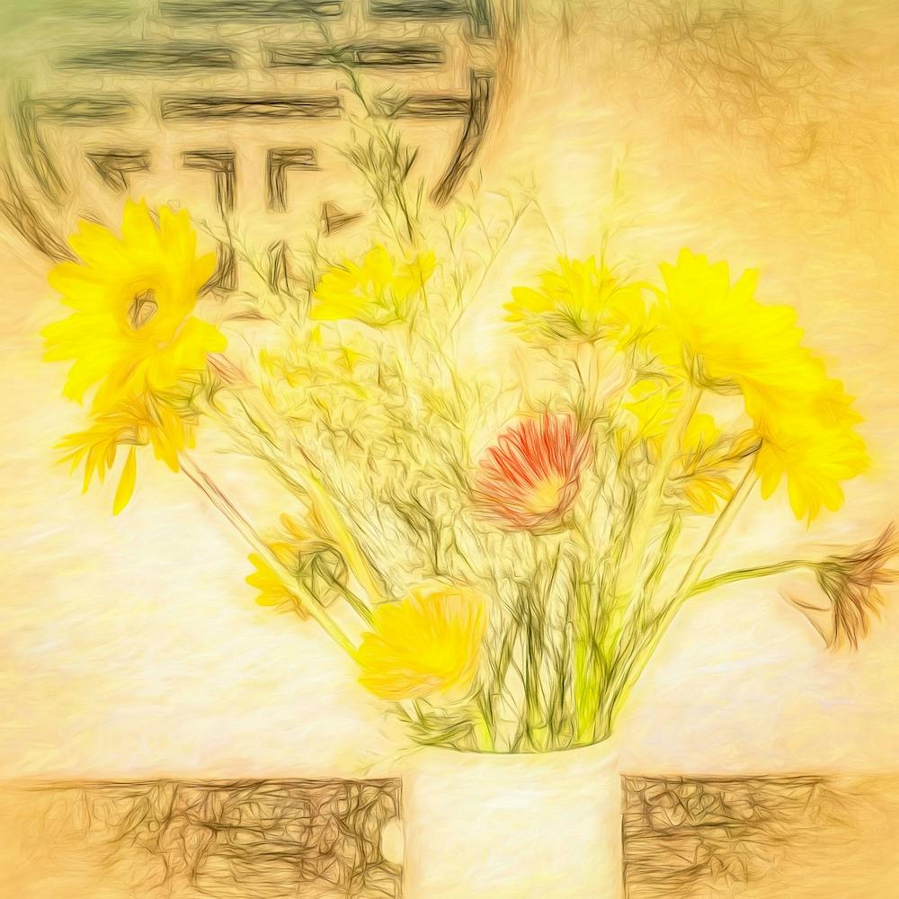 Flowers Of The Orient Square