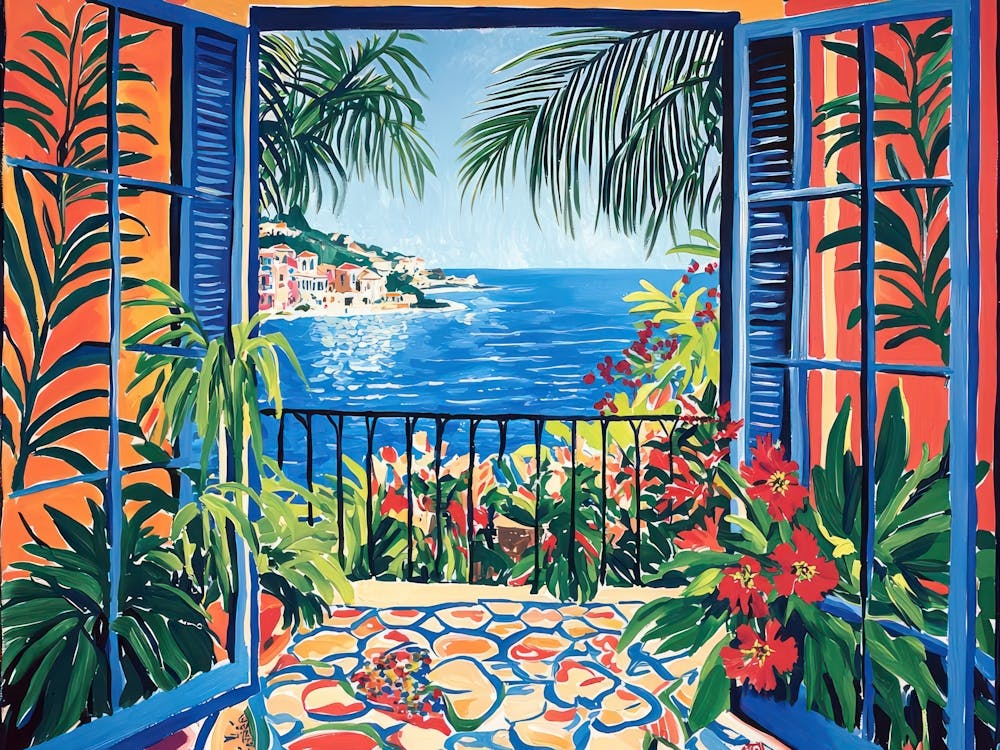 Open Window Matisse Amalfi