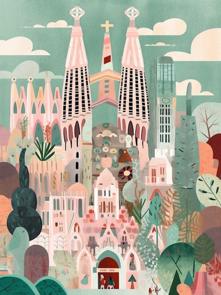 Sagrada Familia Barcelona Spain
