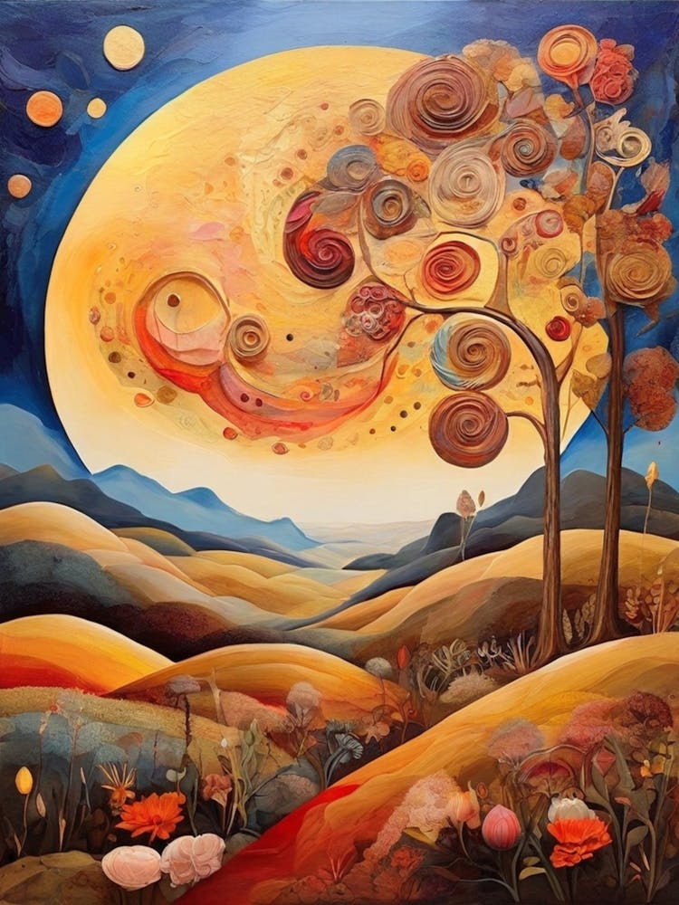 Vollmond am Himmel 2
