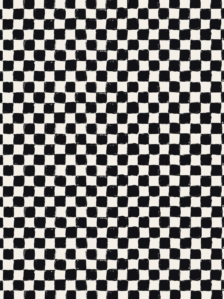 Checkmate Black White