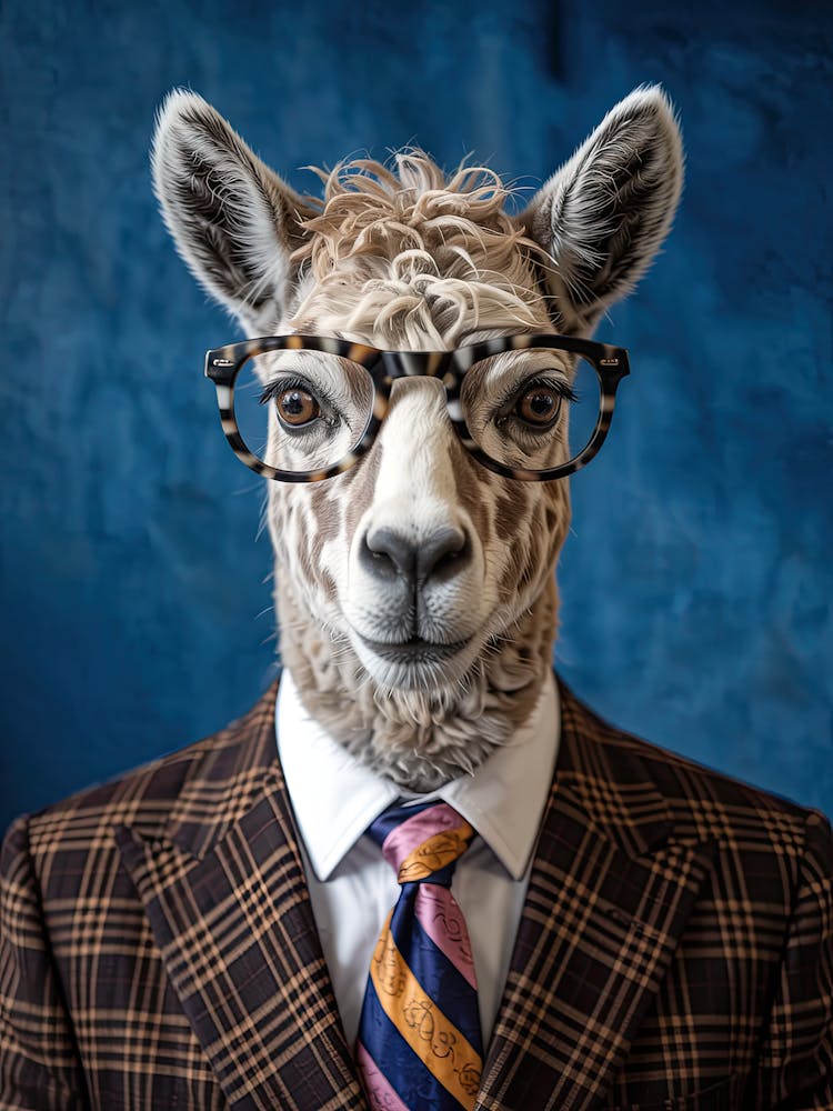 Llama In Glasses 6