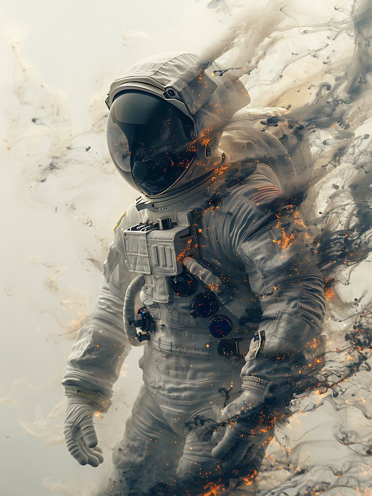 Fantasy Whimsical Astronaut 6