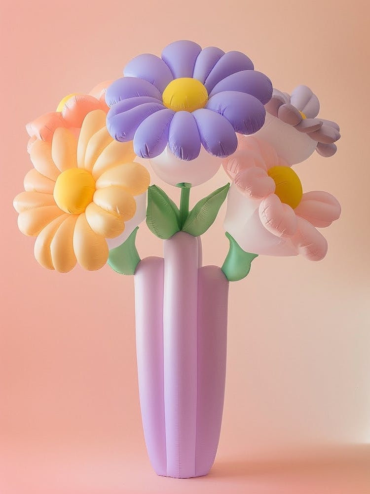 Dreamy Inflatable Flowers Asters 3