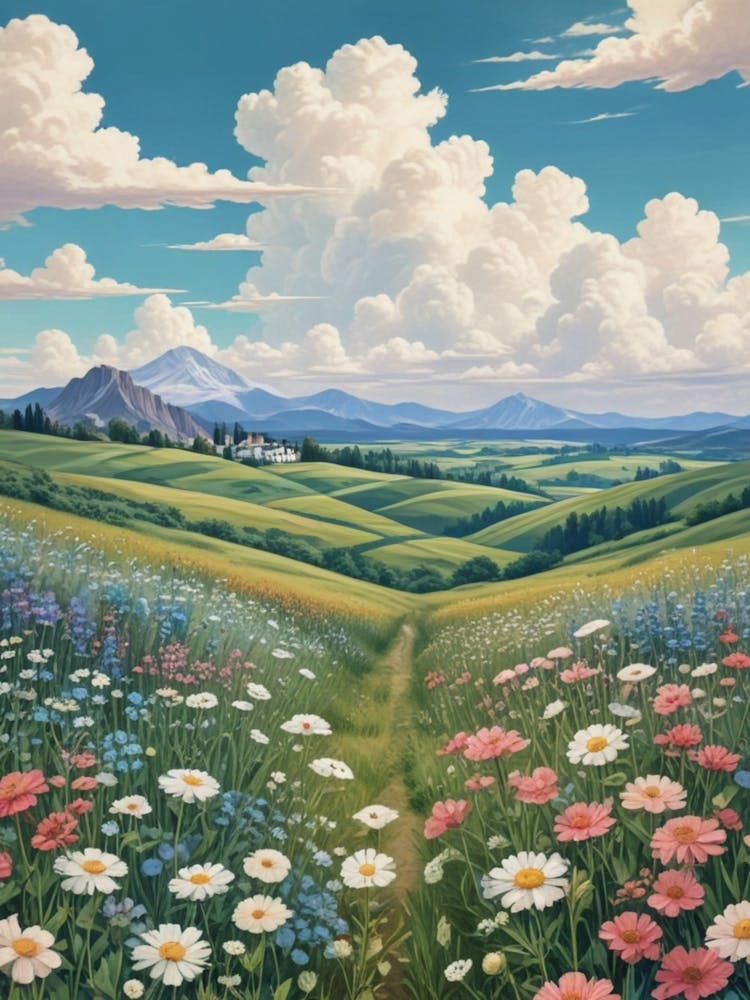 Champ de Marguerites 2