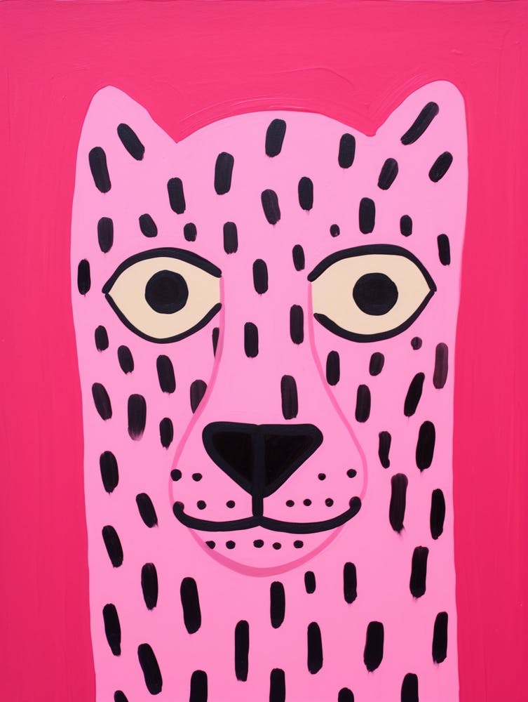 Pink Polka Dot Puma