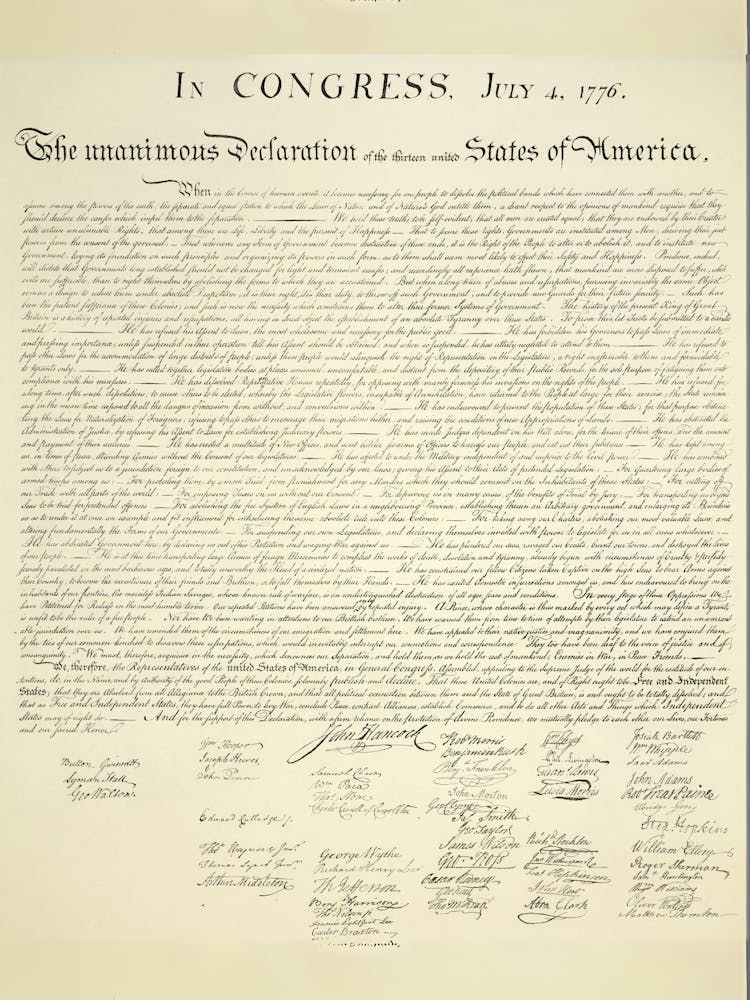 Declaration Of Independence