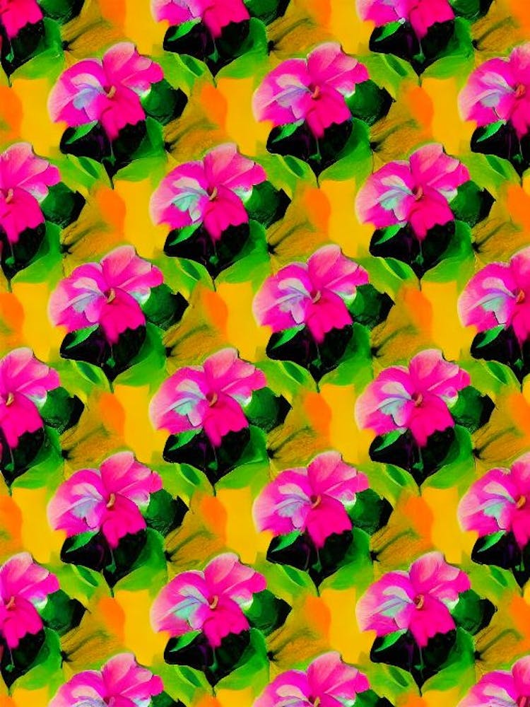 Orchids Andy Warhol Flower
