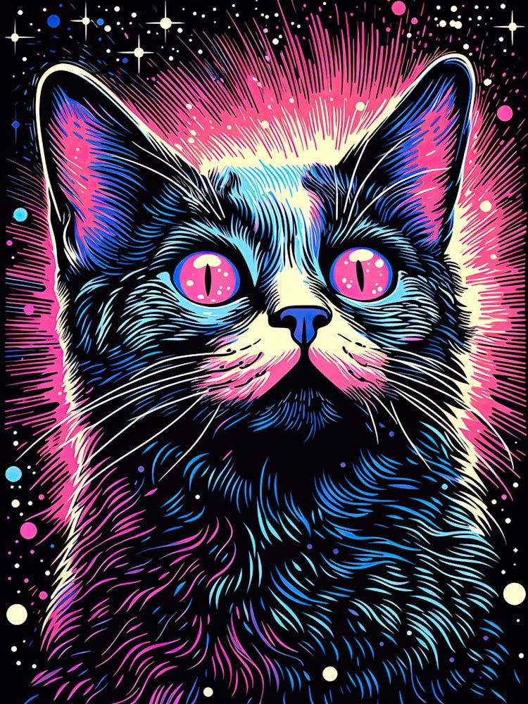 Cosmic Furure, Psychedelic Cats series