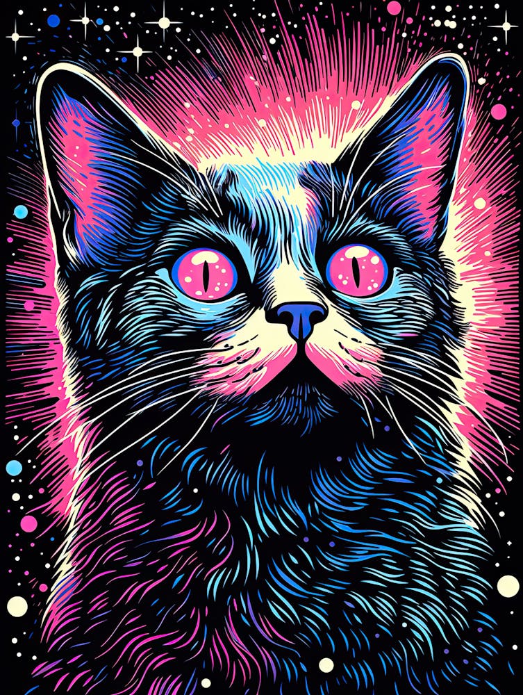 Cosmic Furure, Psychedelic Cats series