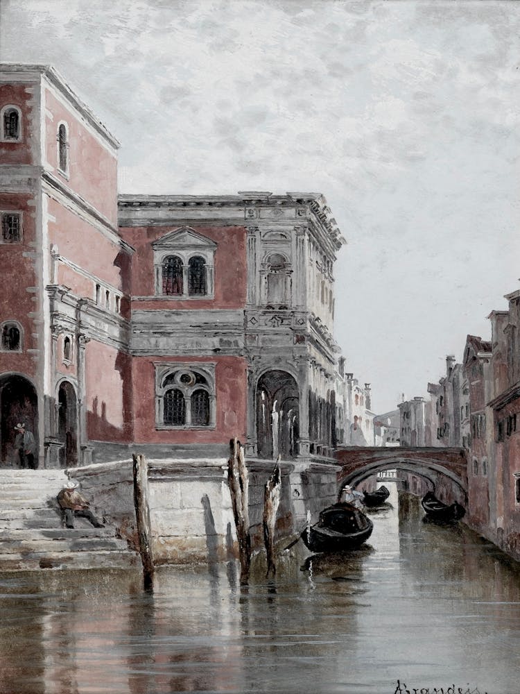 Grand Canal In Venice