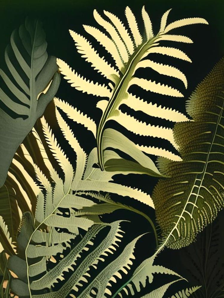 Chain Fern Rousseau Inspired