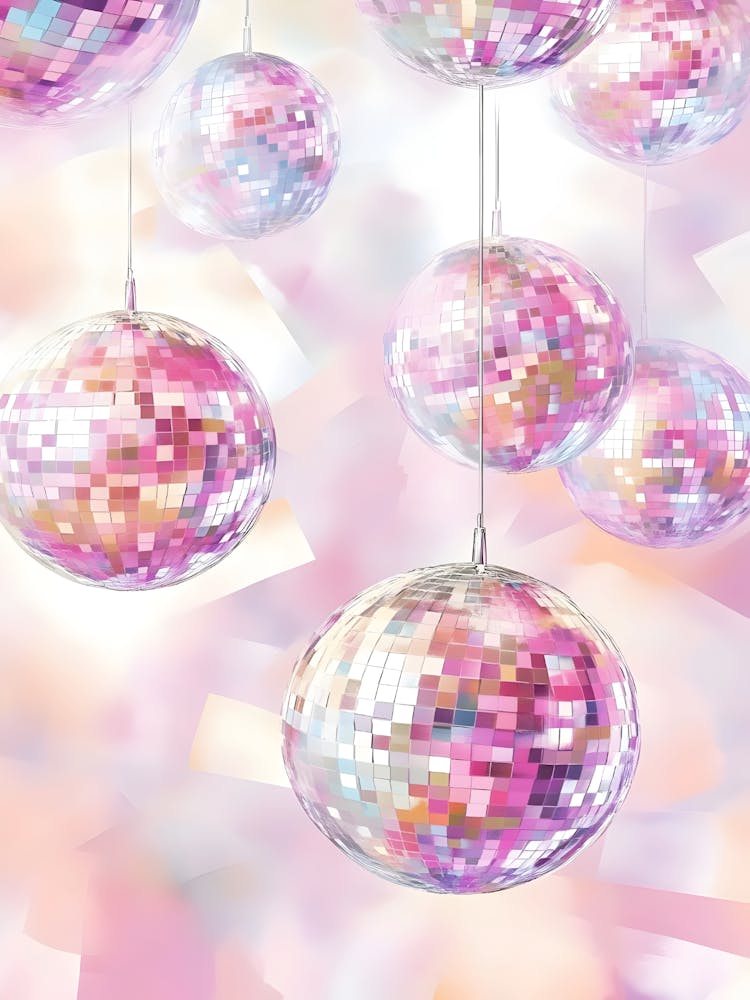 Disco Ball Background 1