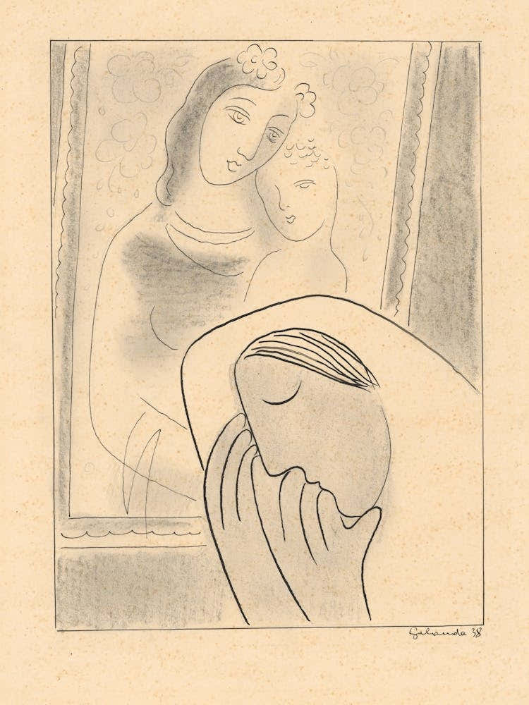 In Front Of A Picture Of Madonna, Mikuláš Galanda