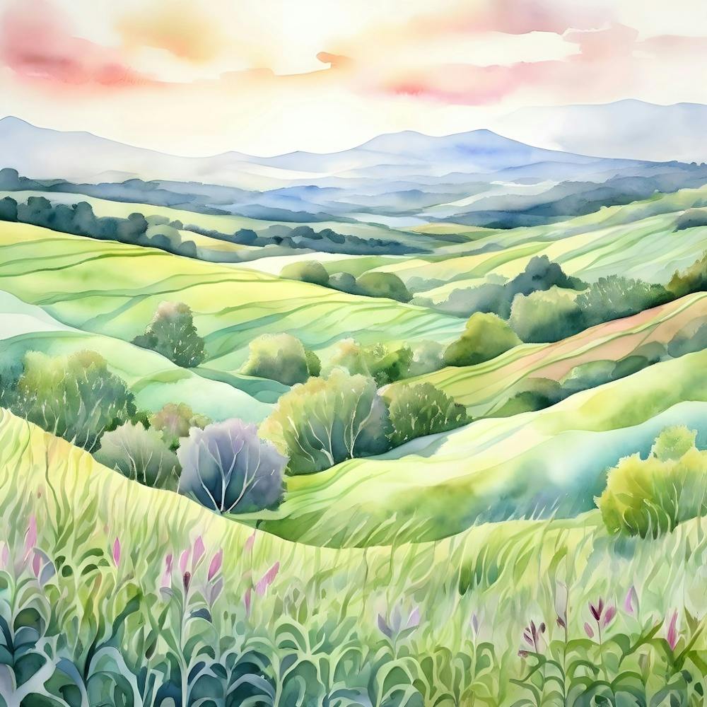 Watercolor Landscape 1