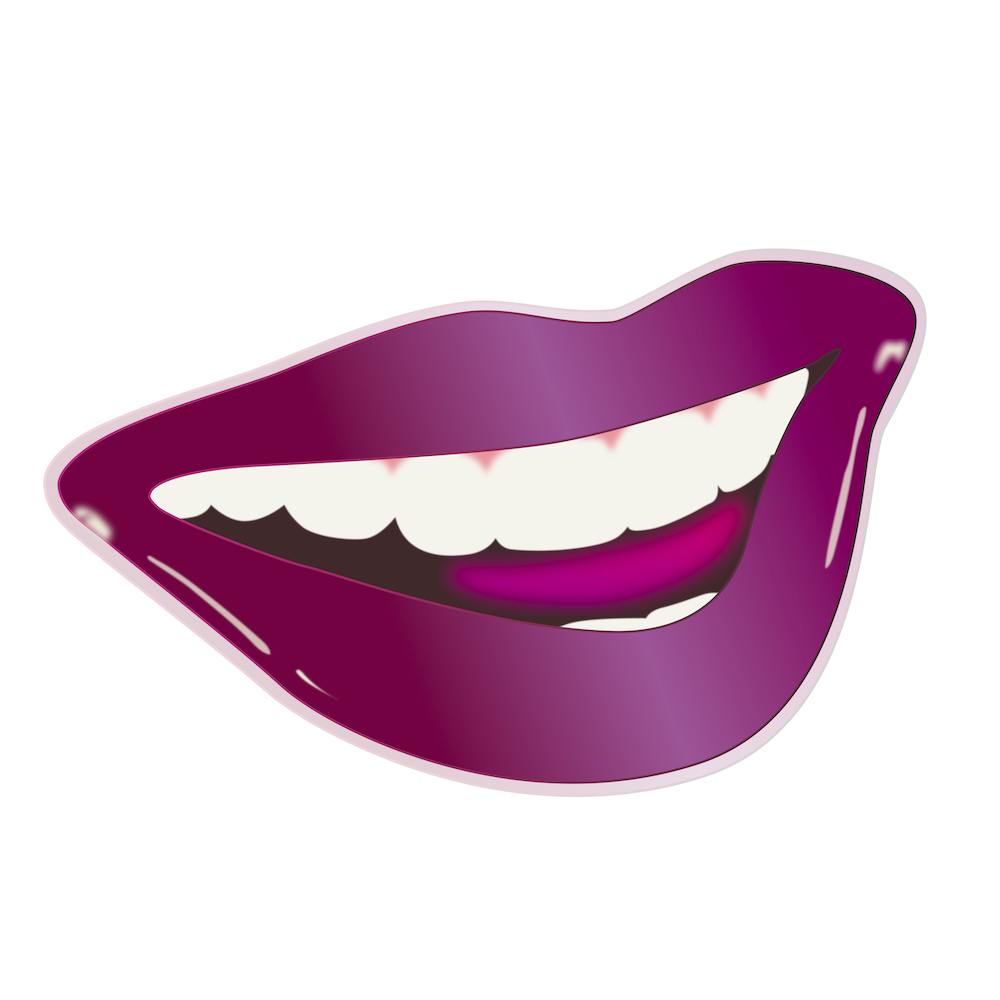 PURPLE MOUTH | HQ Vector version | POP ART WORLD 2023 | www.popart.world