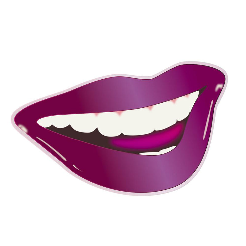 PURPLE MOUTH | HQ Vector version | POP ART WORLD 2023 | www.popart.world