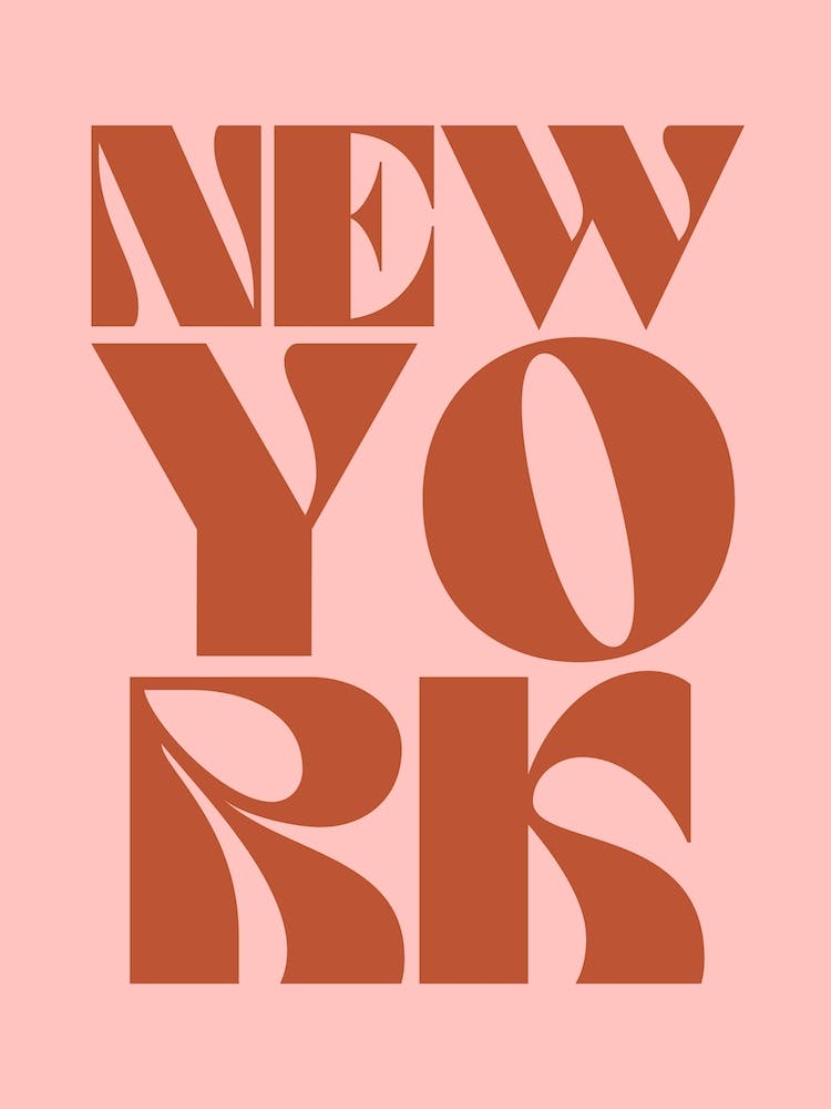 Pink And Burgundy New York