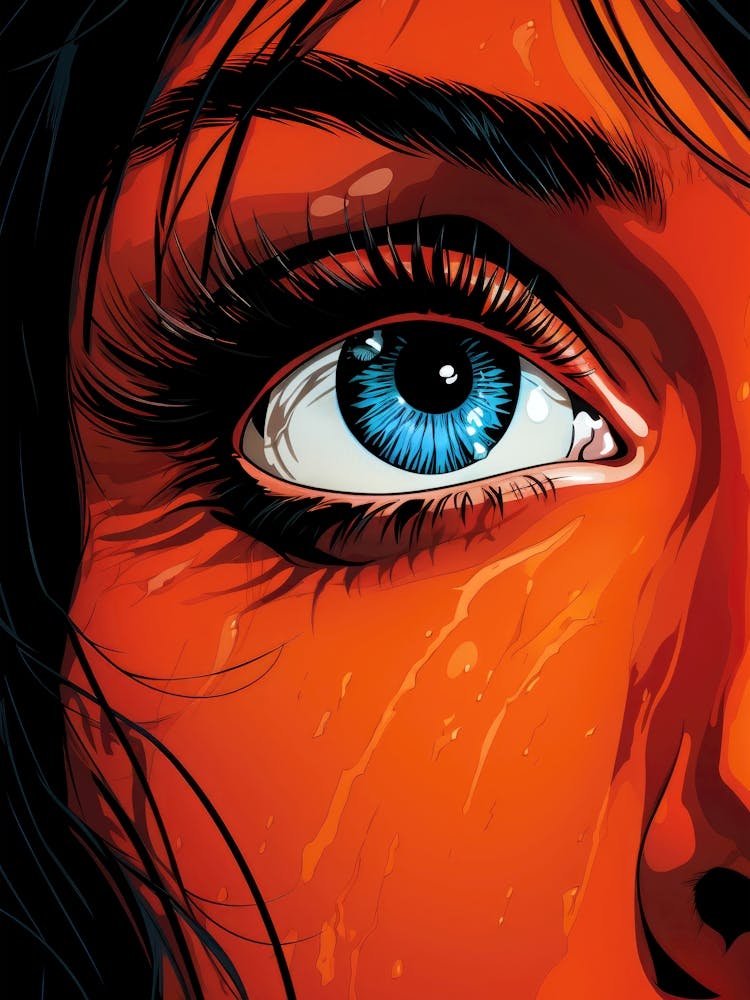 Woman'S Face illustration