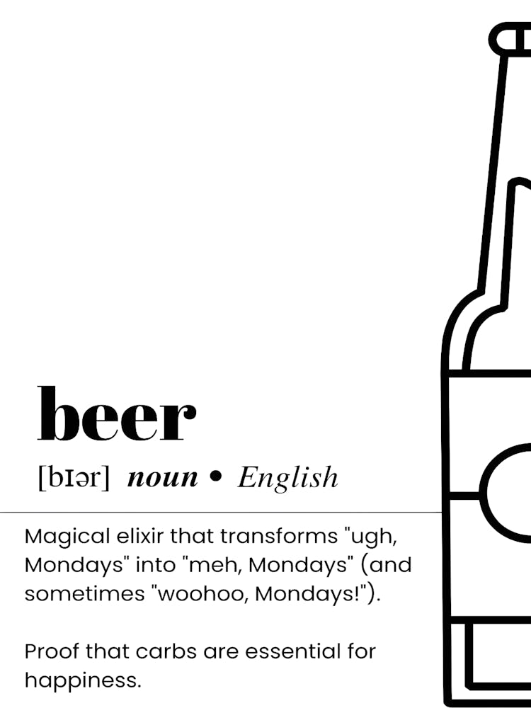 Bier.