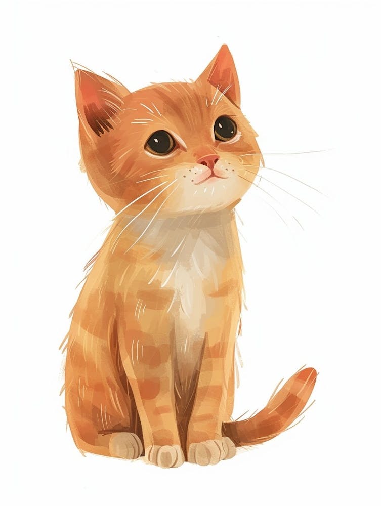 Ragdoll Cat Clipart Illustration 3