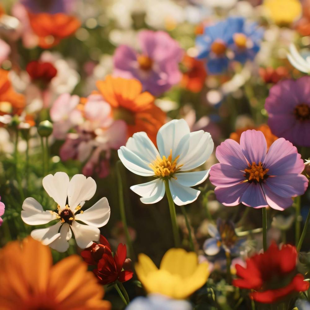 Cosmos Flowers