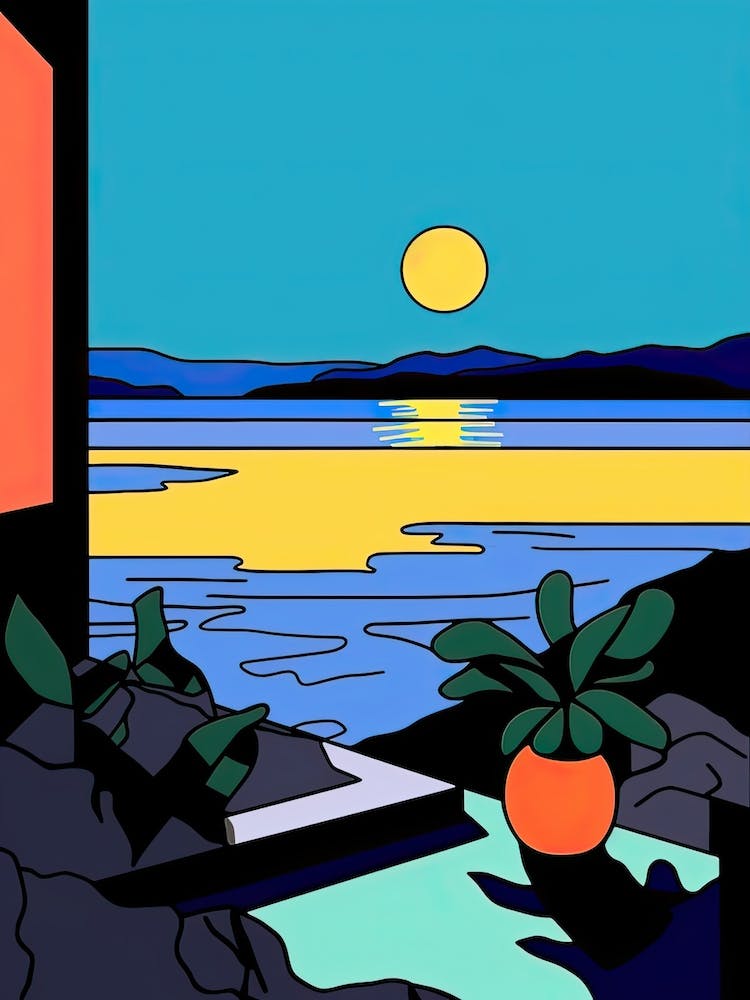 Minimalistischer Designstil von Ibiza, Spanien 4