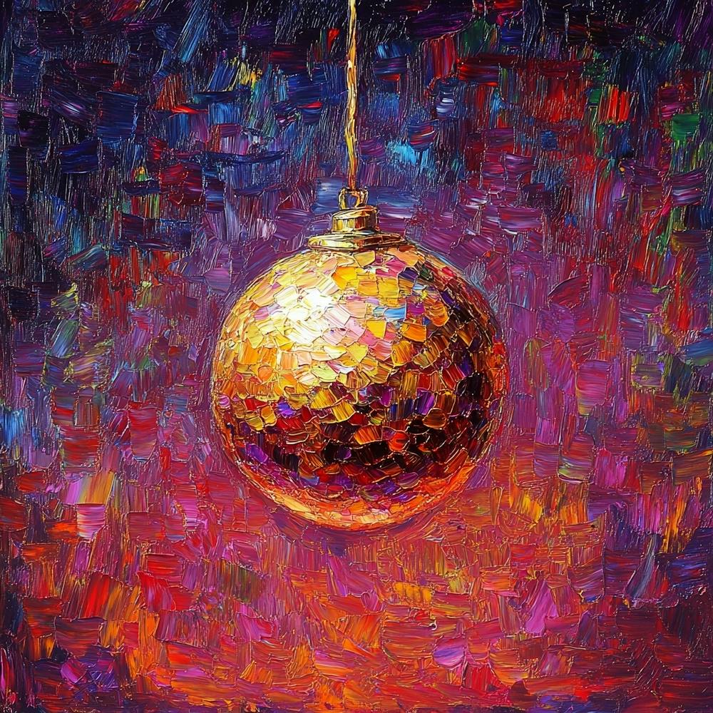 Weihnachtskugel Kunst