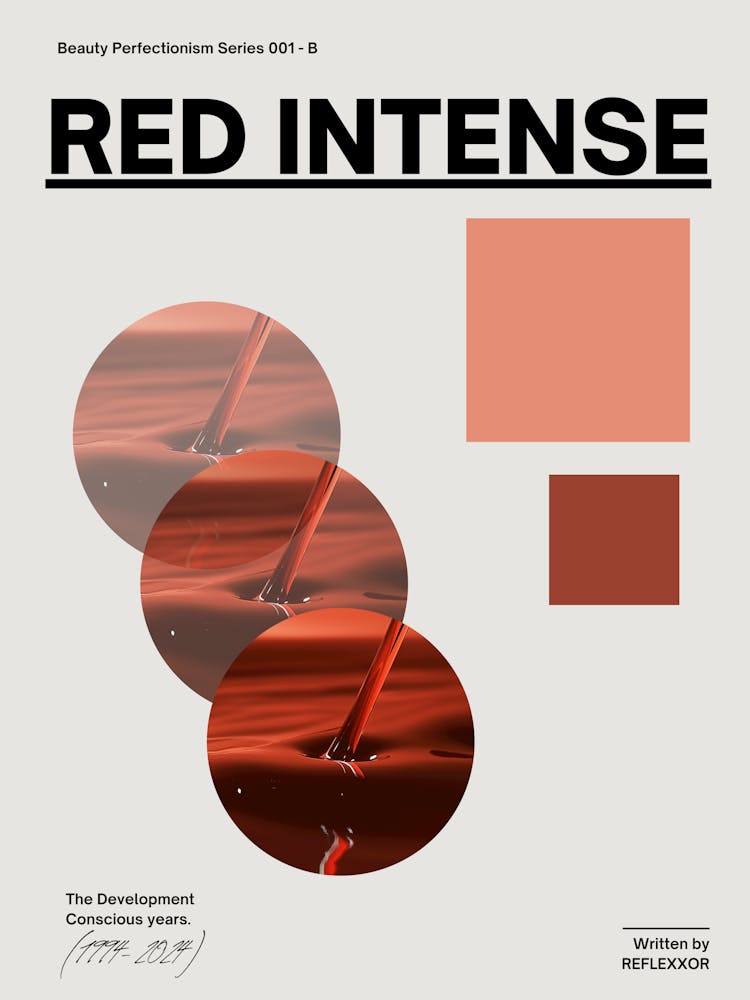 Red Intense B (30 x 40 Zoll)