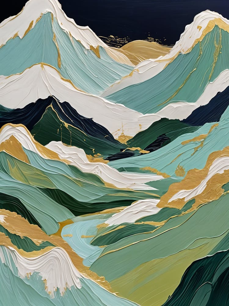 Blaue Berge Nr. 2