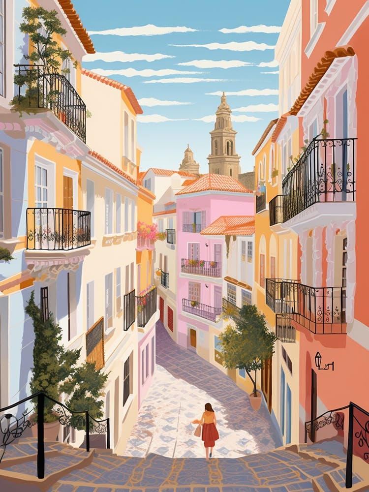 Seville Spain 4 Illustration