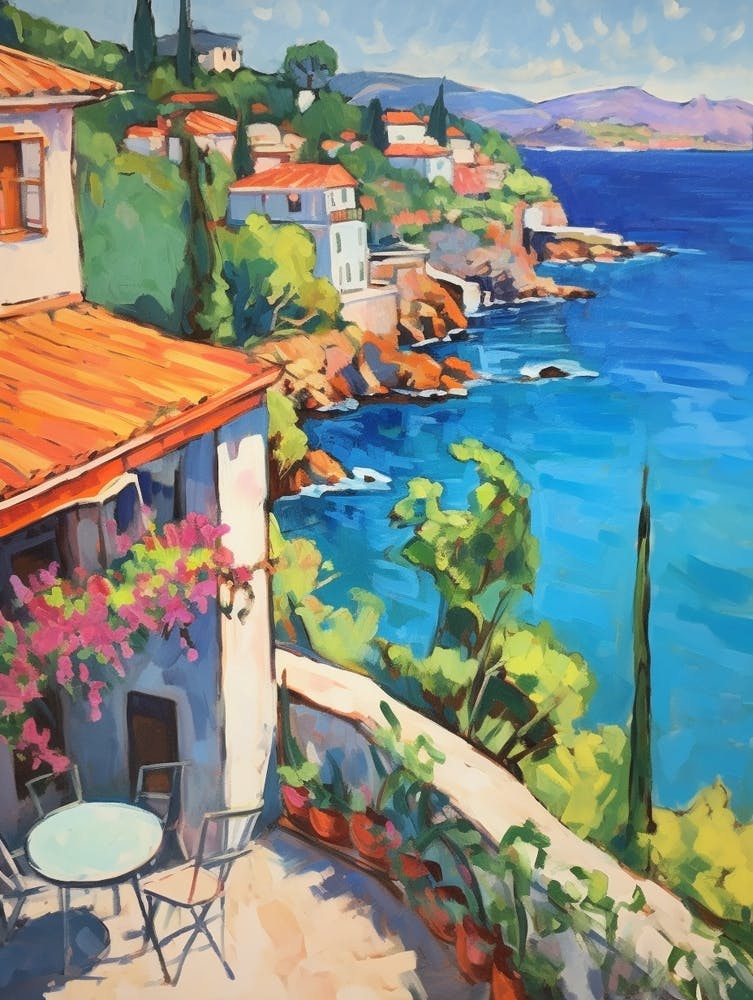 Antalya Turquie 4 Peinture Fauviste