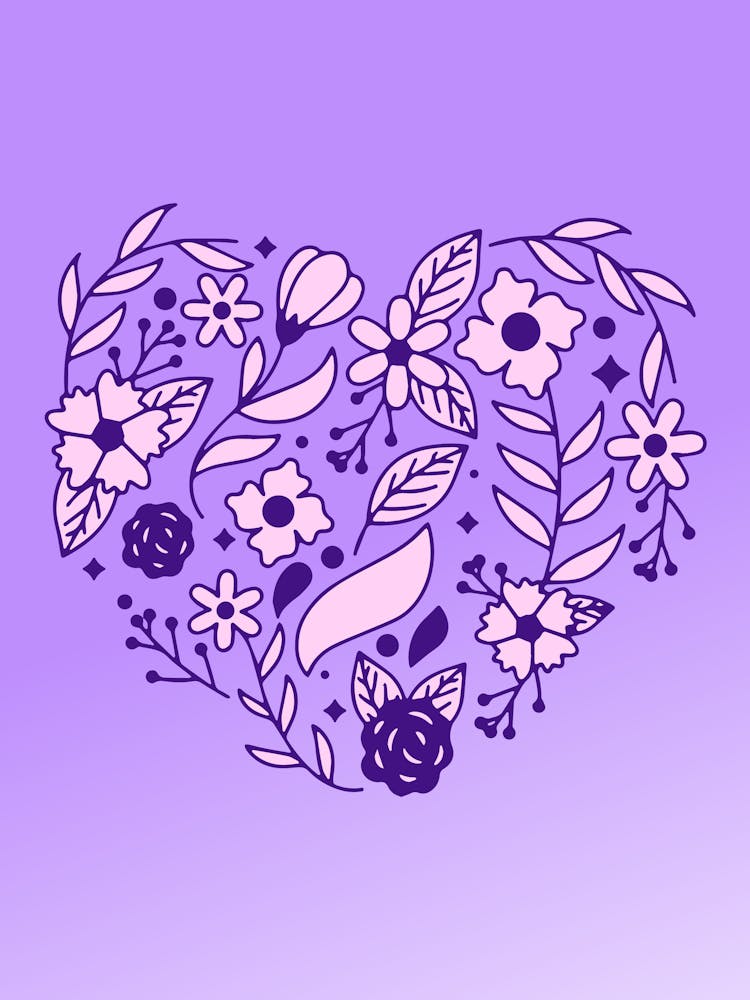 Heart Of Flowers
