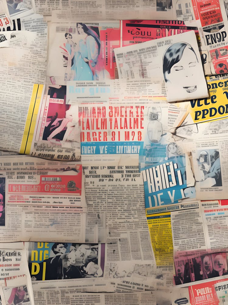 Newspaper Collage